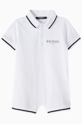 Logo Polo Romper