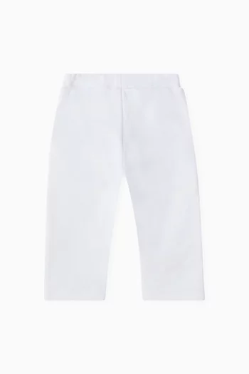 Embellished Button Sweatpants