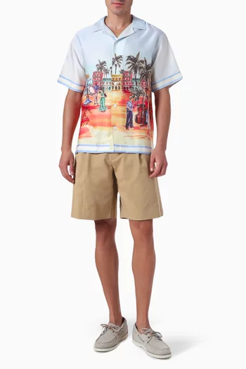 Bermuda Shorts in Cotton