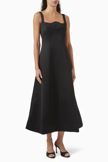 Odette A-line Midi Dress