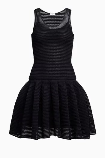 Robe Sheer Dress in Crinoline