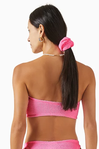 Scrunchie in Crinkle Fabric