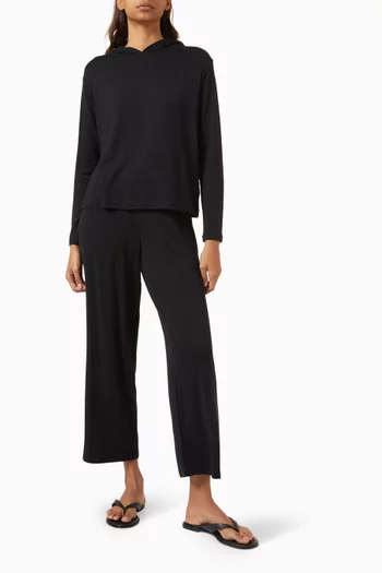 Lounge Hoodie in Viscose Blend