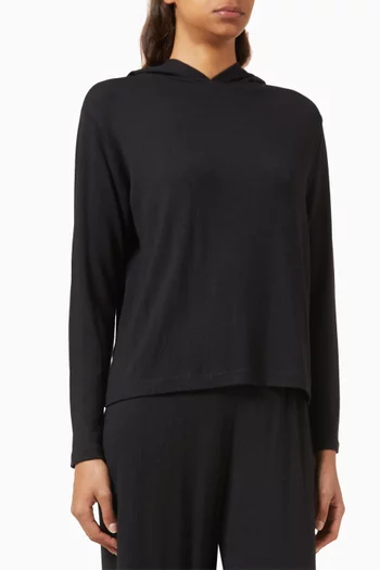 Lounge Hoodie in Viscose Blend