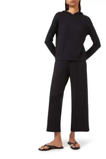 Crop Lounge Pants in Viscose