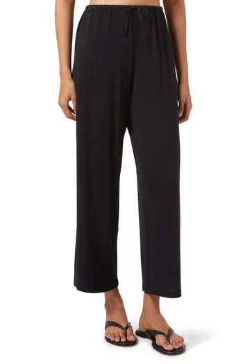 Crop Lounge Pants in Viscose