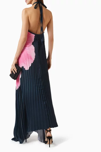 Deesse Pleated Gown