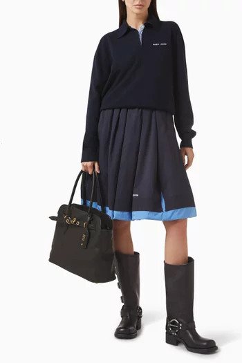 Polo Sweater in Cashmere Knit