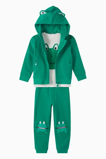 Logo Frog T-shirt in Cotton