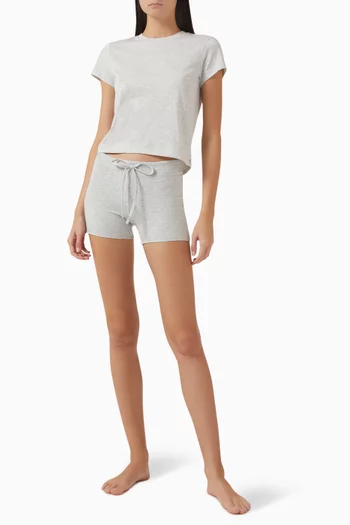 Cotton Jersey Shorts