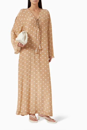 Tira Polka-dot Kaftan