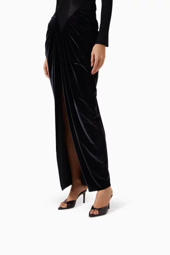 Brea 80 Mule Sandals in Patent Leather