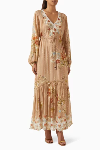 Rohi Floral-print Maxi Dress