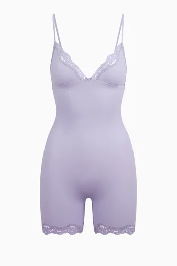Fits Everybody Lace Triangle Onesie