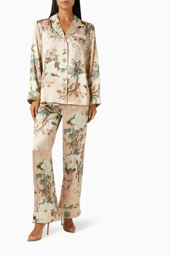 Lila Tirtoff Pyjama Set in Silk