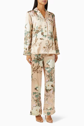 Lila Tirtoff Pyjama Set in Silk