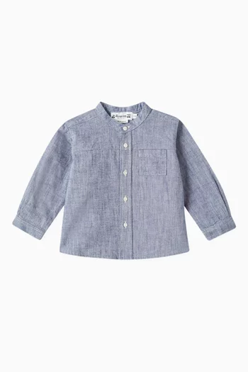Eustace Button-down Shirt in Cotton