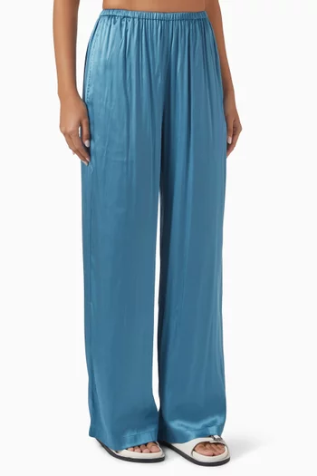 The Monaco Pants in Satin