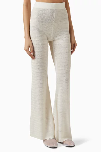 The Faye Pants in Linen-blend