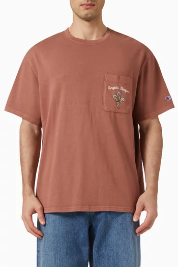 x Angelo Baque Pocket T-shirt in Cotton