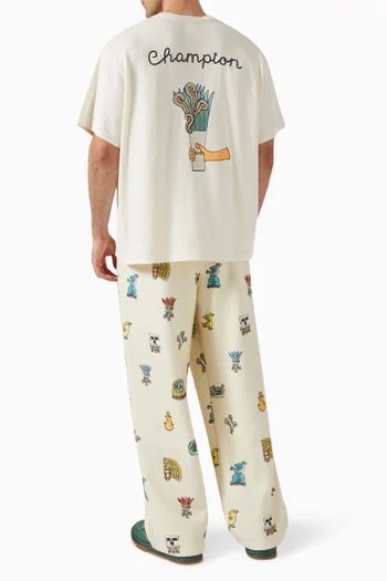 x Angelo Baque Vintage Dye Pocket T-shirt in Cotton