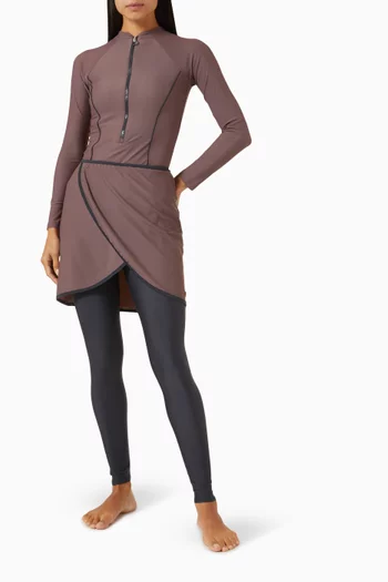 طقم صوفيا كلاسيكي للسباحة، 4 قطع