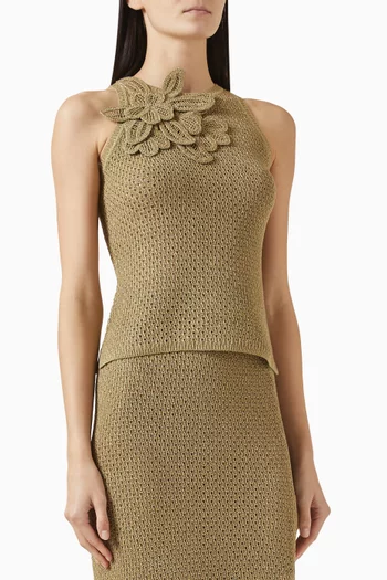 Arak1 Tank Top in Knit