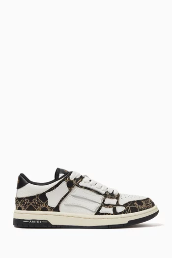 MA Quad Skel Sneakers in Leather & Canvas