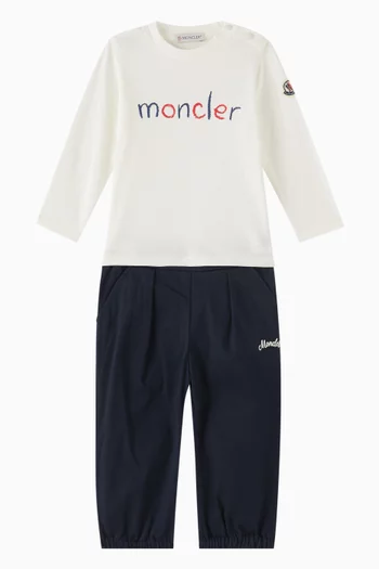 Logo Patch Sweatpants
