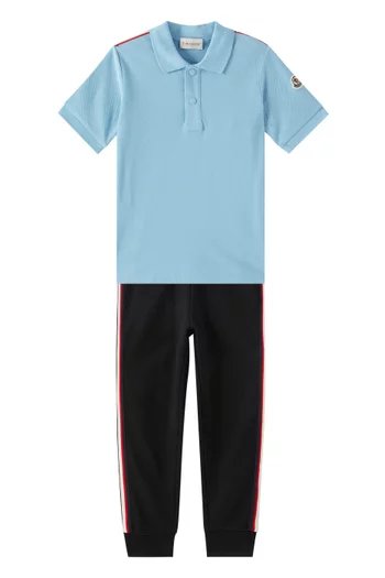 تي شيرت بولو برقعة شعار الماركة