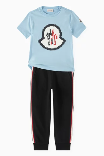 Graphic Logo T-shirt in Cotton