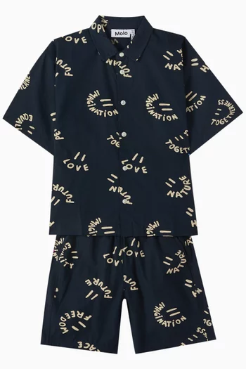 Avart Smile Shorts in Organic Cotton