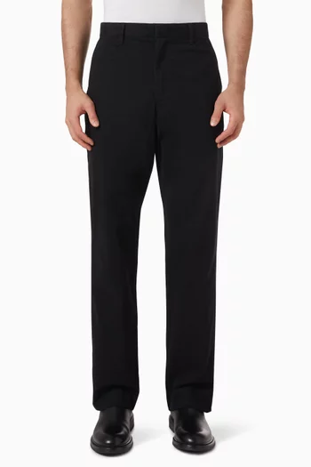 Louie Relaxed Pants in Stretch Cotton