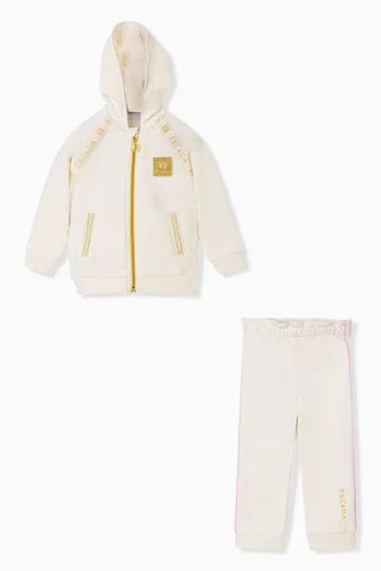 Logo Hoodie & Sweatpants Set