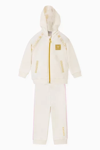 Logo Hoodie & Sweatpants Set