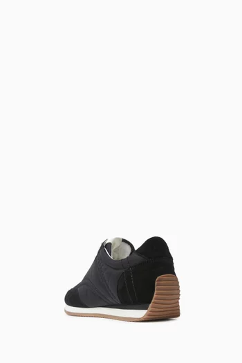 The Sport Sneakers in Suede & Nylon