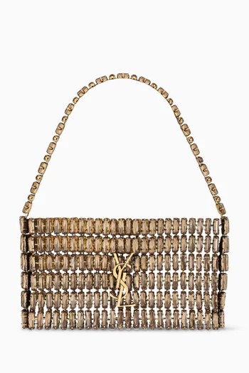 حقيبة مسائية مرصعة بالكريستال