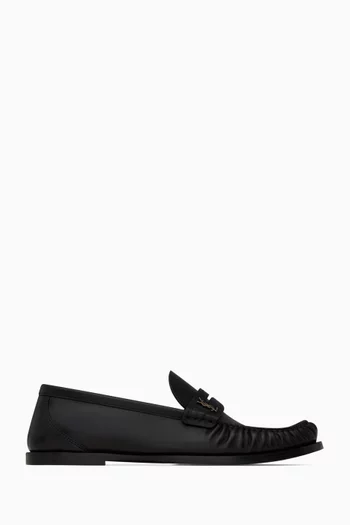 LAURENT Loafers in Smooth Leather