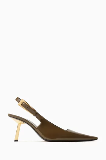 Lee 75 Slingback Pumps in Patent Leather