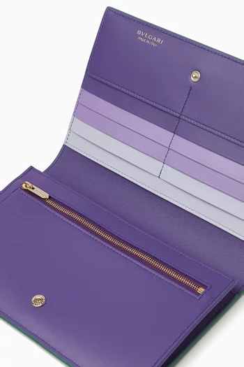Serpenti Forever Bifold Wallet in Leather