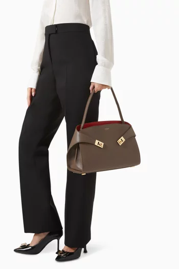 Hug Shoulder Bag in Calfskin