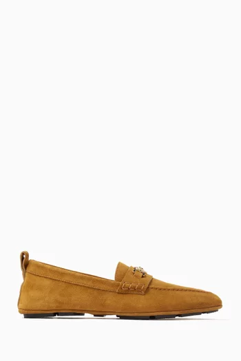 Medusa Driver Shoes in Suede