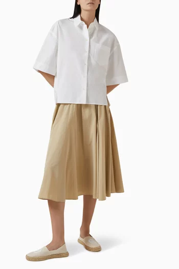 Boke Flower 2.0 Skirt in Cotton Blend