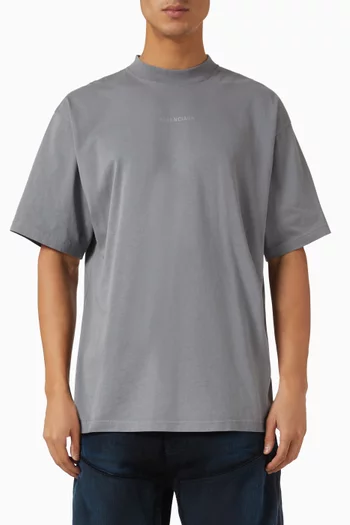 Reflective-logo T-shirt in Vintage-jersey