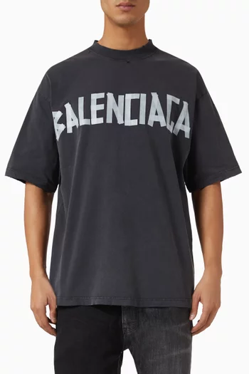 New Tape Type Medium-fit T-shirt in Vintage-jersey