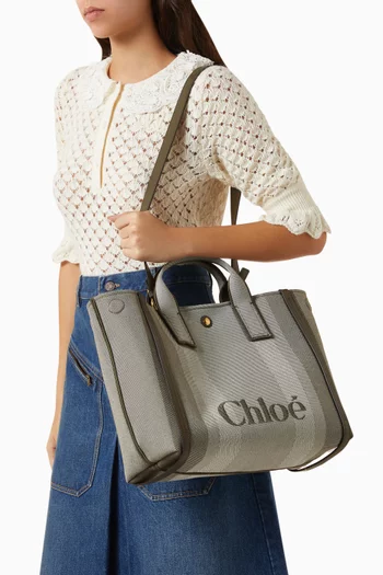 Chloé Carry Tote Bag in Canvas