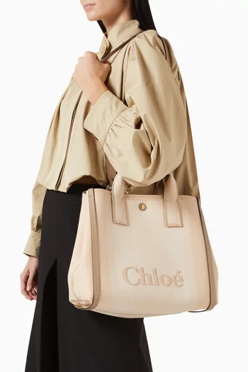 Chloé Carry Tote Bag in Canvas
