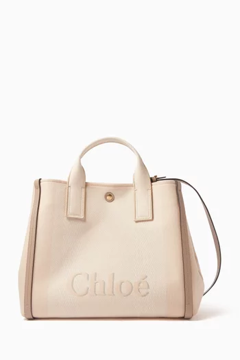 Chloé Carry Tote Bag in Canvas