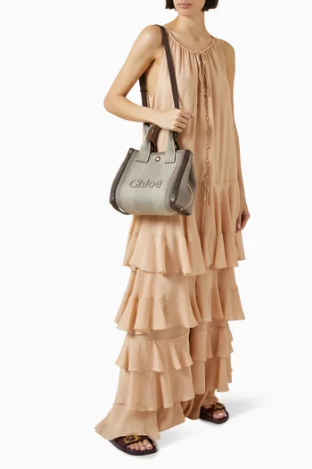 Small Chloé Carry Tote Bag in Canvas