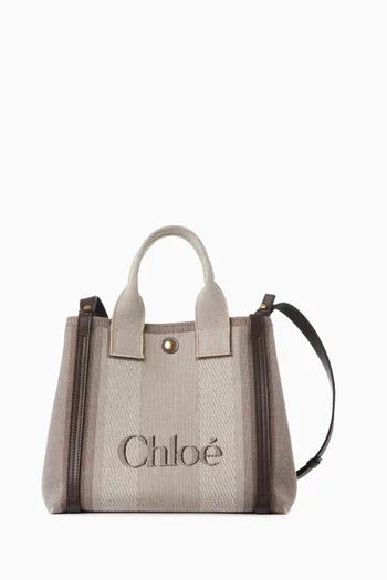 Small Chloé Carry Tote Bag in Canvas